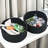 Small Basket, Set Of 3 Small Woven Baskets, Cotton Rope Baskets For Organizing, Cute Mini Tiny Baskets For Nursery, Decorative Boho Round Storage Basket Bathroom Organization Bin-1679406356