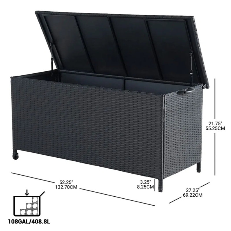 Metal Storage System, Black