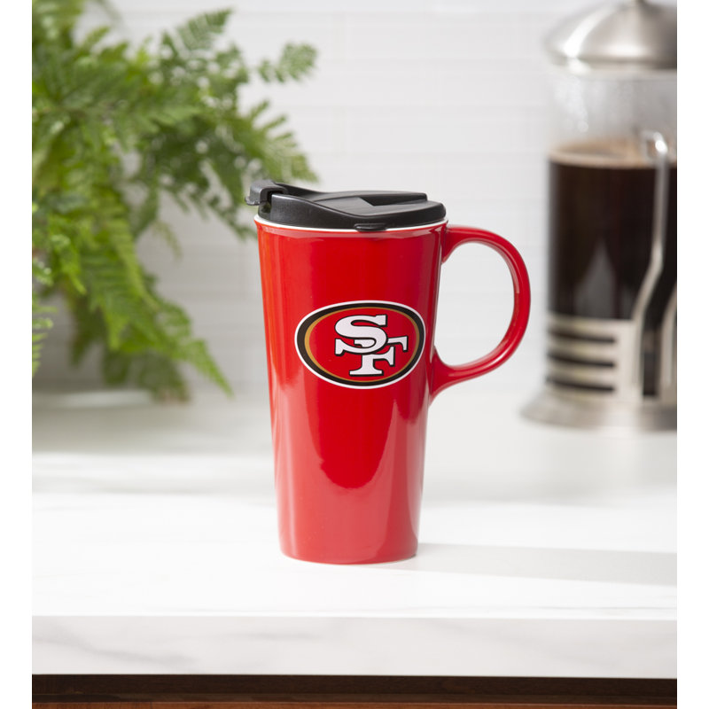 Tasse de voyage en céramique 17 oz NFL, San Francisco 49Ers
