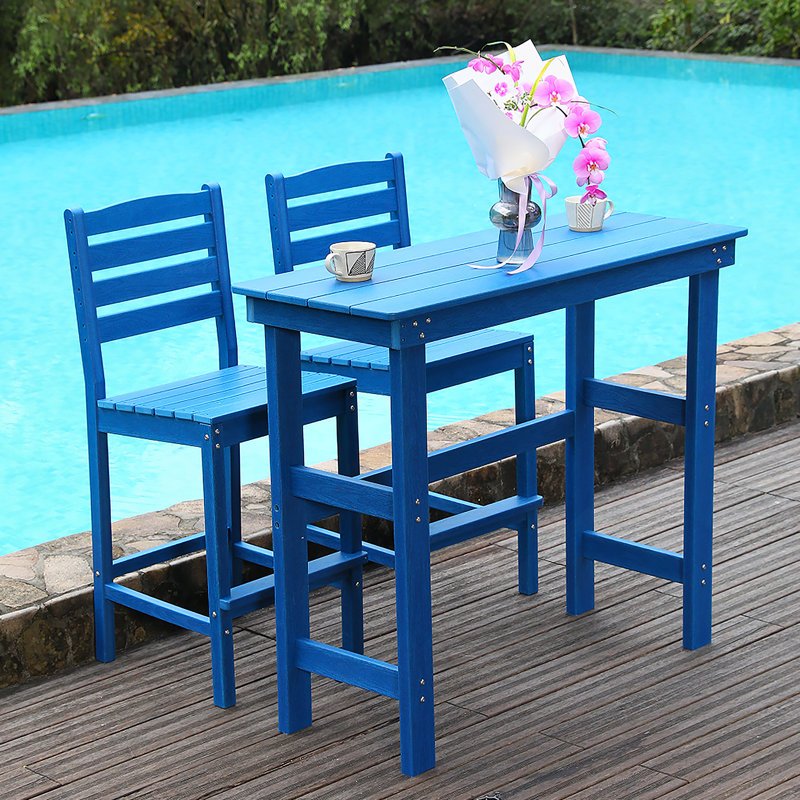 Table de bar en PEHD