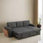 Canapé-lit modulaire réversible avec rangement 92,12 po-399028007