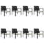 Pranet 8 - Person Patio Dining Set Rectangular Table with Cushions Included