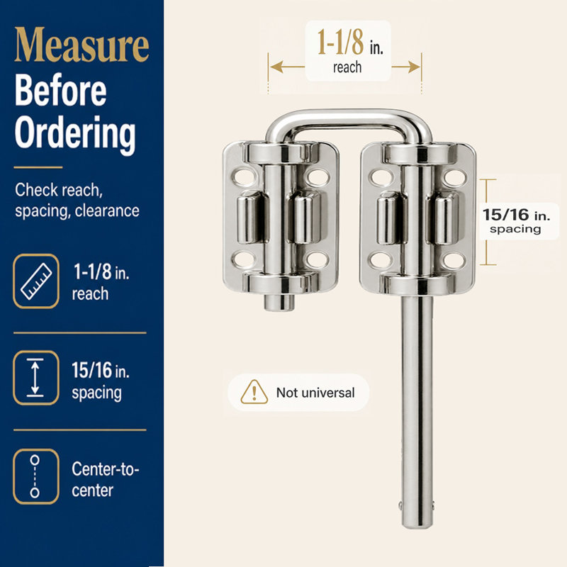Aluminum Strom Door Protector Chain and Spring, 5-1/4 in. with 1/8 in. Offset, Zinc Plated (Single Pack)