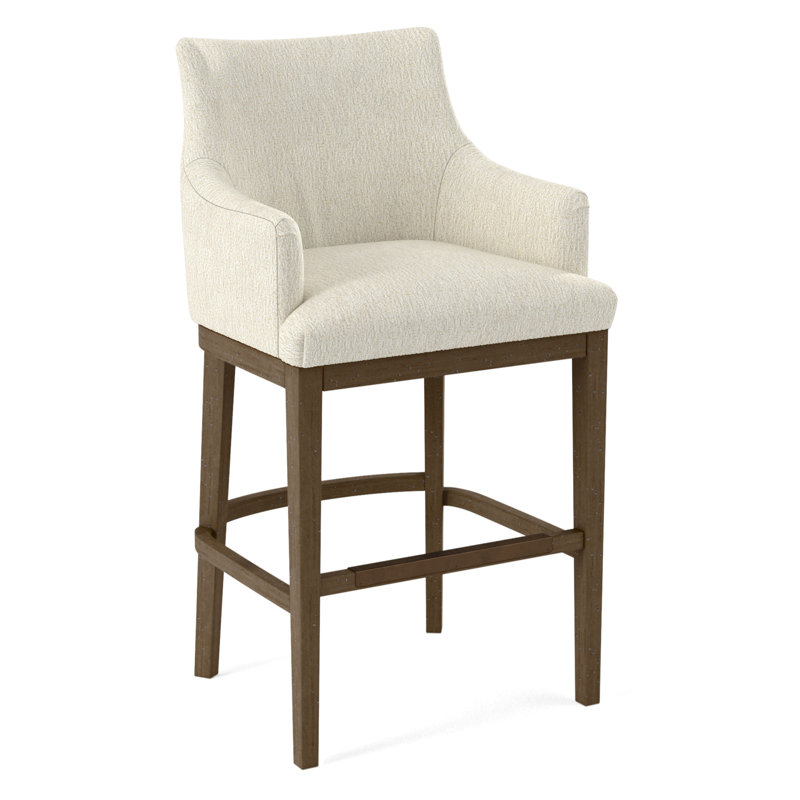 Upholstered Stool, 61606-88, Espresso