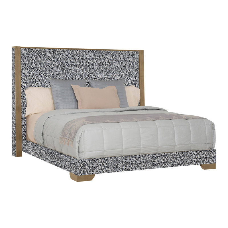 Thom Filicia Home Century Club King Bed, Nadia Parchment, Hampton, Yes