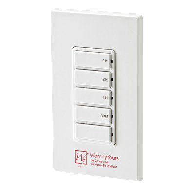 WarmlyYours Smart Programmable Thermostat White