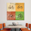 «Vélo Evolution», reproduction sur toile-1759930256