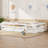 Twin Montessori Floor Bed With Fence & Wood Frame-364111989-364111979