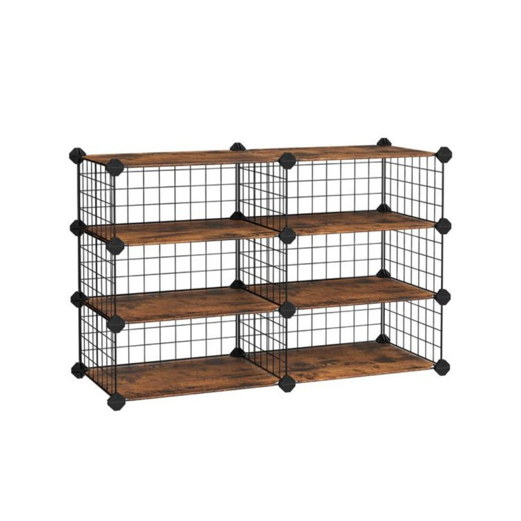 12-Pair Stackable Shoe Rack by EuroHome - FabFitFun