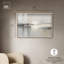 Décoration murale neutre Misty Horizon Shadowbox par Art Remedy, cadre blond, 45 x 30-1419446061-1419446034