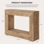 47"  Hollowcenter Style Wooden Console Table-1345154738