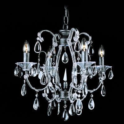 4 - Light Candle Style Chandelier