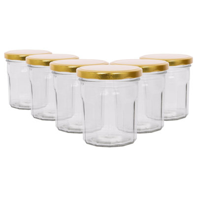 Glass Jar - Set of 6