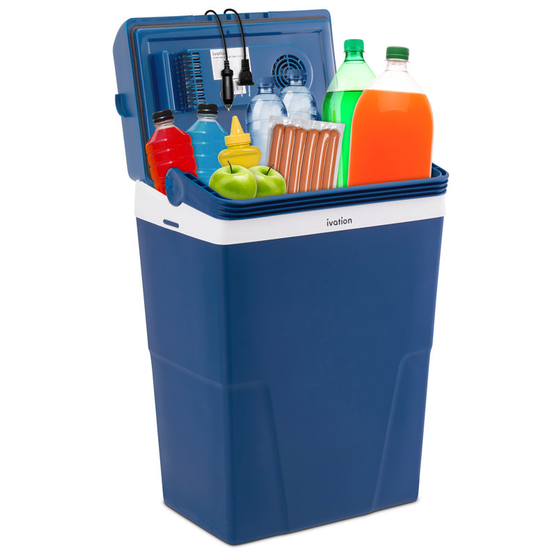 Ivation 23 Quarts Handheld Cooler in Blue