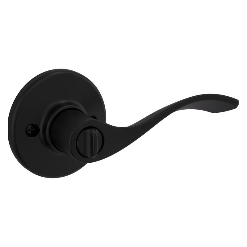 Balboa Bed/Bath Lever, Matte Black