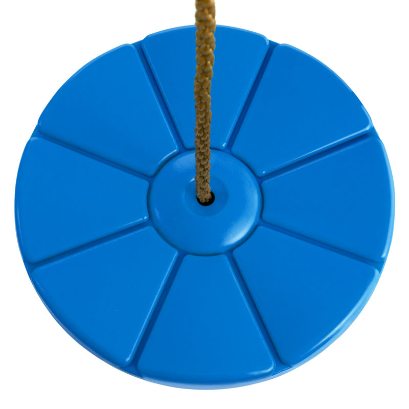 Balançoire à disque avec corde réglable Machrus Swingan Cool - entièrement assemblé, Bleu