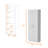 White 5-Shelf Storage Pantry Cabinet-1850311172