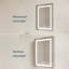 Miroir pour pharmacie encastré l 20,17 po x H 26,17 po-1737631413