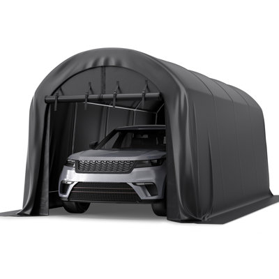 10 Ft.W*20 Ft.D Dome Shaped Carport