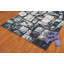 Tapis décoratif gris clair abstrait Nehemiah-22915910