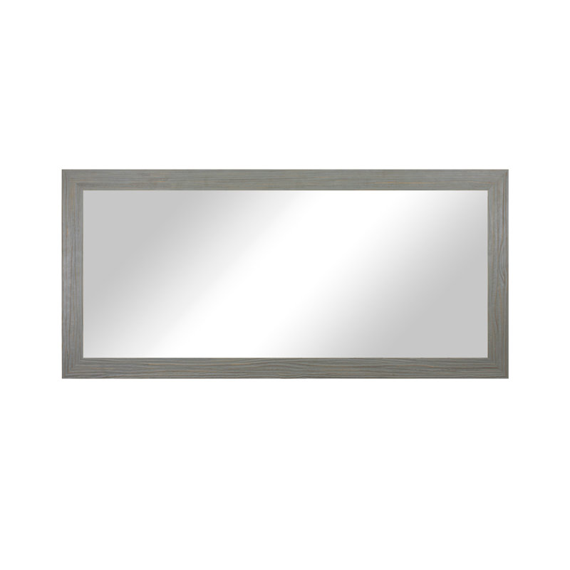 Balmuth Solid Wood Flat Mirror, 39.25" x 61.75"