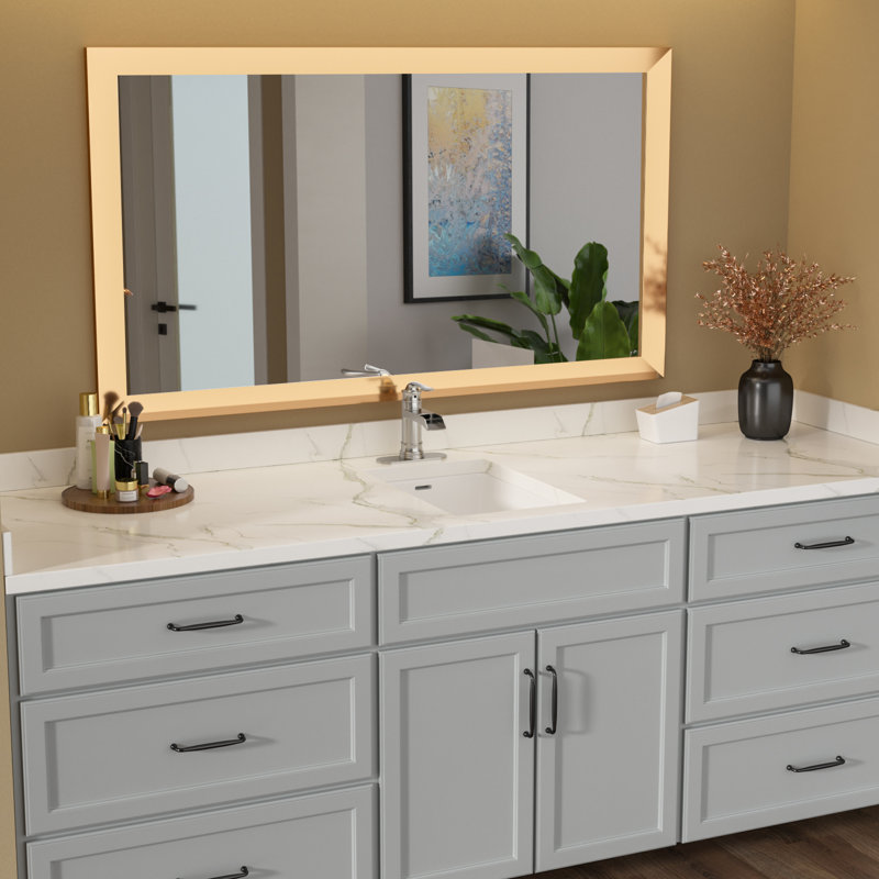 Lavabo de salle de bain rectangulaire encastré en céramique blanche avec trop-plein 13,75 "x l 20,25"