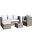 Table basse avec coussins, collection Pat