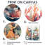 «Vibrant Coral Reef II», art mural moderne sur la plage 2 pièces-115204792-115204793-115204795
