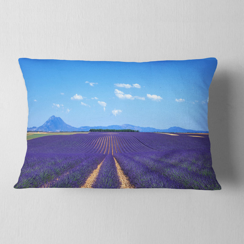 Paysage réversible  , Rectangle 12"H x 20"W, Coussin lombaire