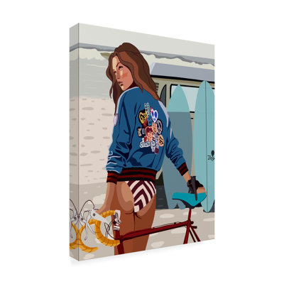 Bolog Emel Tunaboylu  Bike Canvas Art