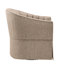 Fauteuil d'appoint pivotant à jupe Coastal