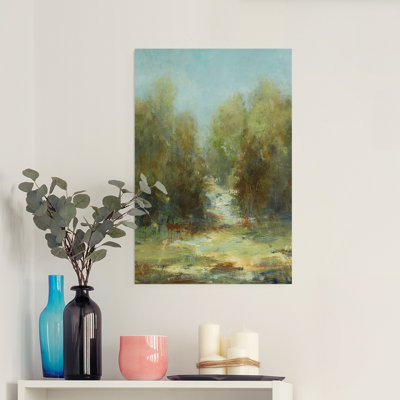 A Walk in the Woods - Impression sur toile seulement - NON-CADRE