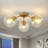 3-light Glass Semi Flush Mount-1288974344
