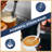 Espresso Machine 15 Bar, LCD Display Espresso Maker with Grinder, Milk Frother and PID Temperature Control, Professional Coffee Maker for Latte Cappuccino - 8.8 Oz Bean Hopper