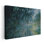 «Morning on the seine in the rain», reproduction d'art sur toile
