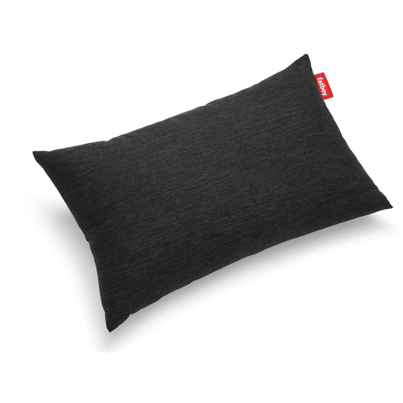26" x 16" Sunbrella® Throw Pillow, Thunder Gray