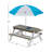 [Assembly Video Provided] Garden Potting Bench Table, Fir Wood Workstation with Storage Shelf, Drawer and Cabinet