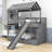 Herington Kids Twin Over Twin Bunk Bed with Trundle-718201518