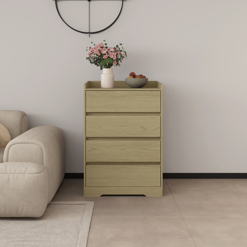 Romeon 4 - Drawer Accent chest, Wood