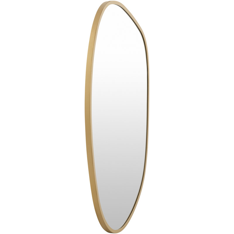 Miroir Eastie, 20"H x 28"W, Gold