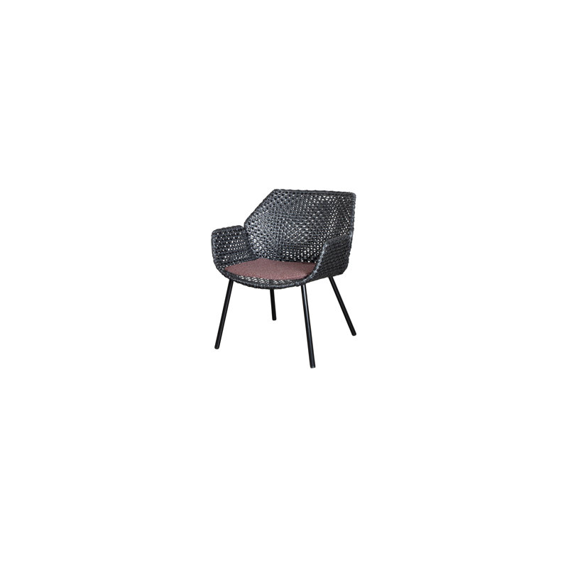 Vibe Armchair, Dark Bordeaux