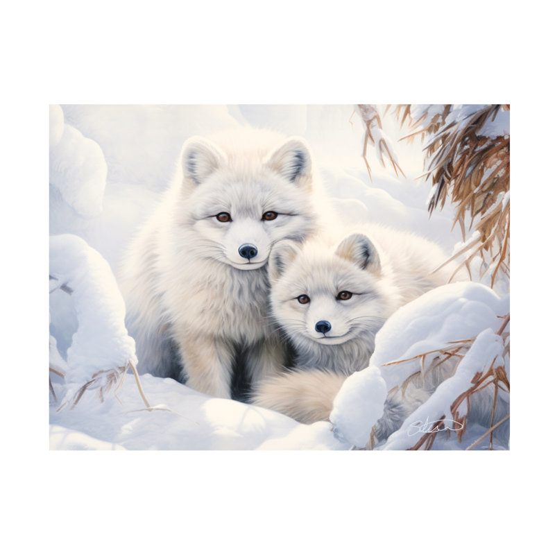 Artell «Waiting For Mama» sur toile par Stewart, H 35 po x l 47 po x P 2 po