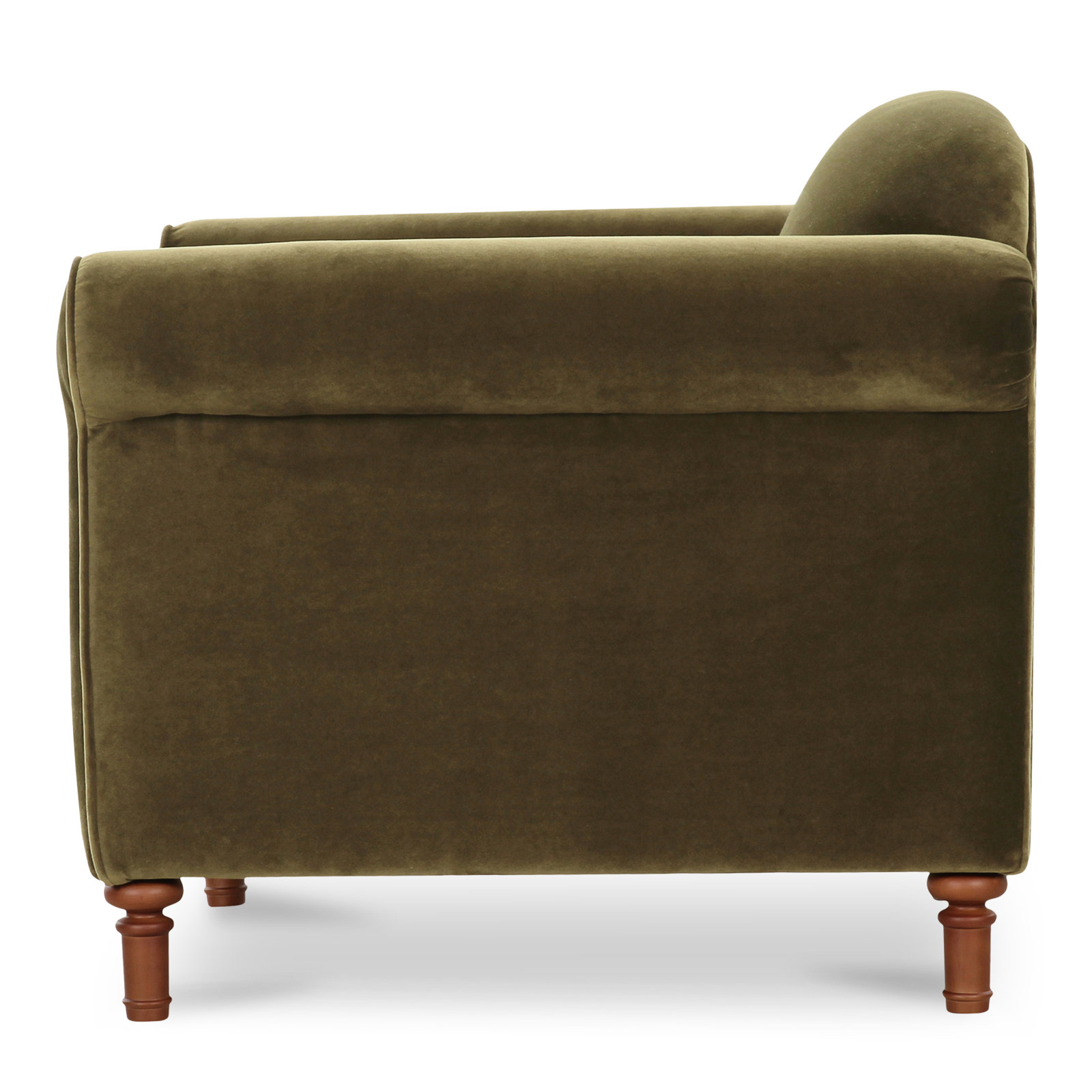 Marirose Armchair, Dark Green Velvet