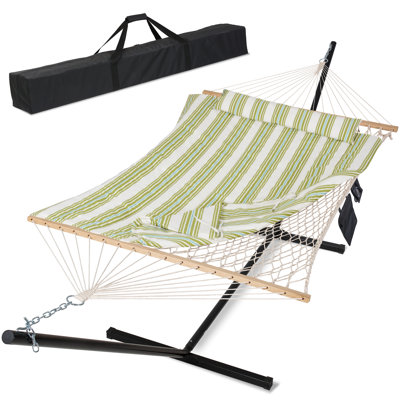 Mejias 2 Person Spreader Bar Hammock