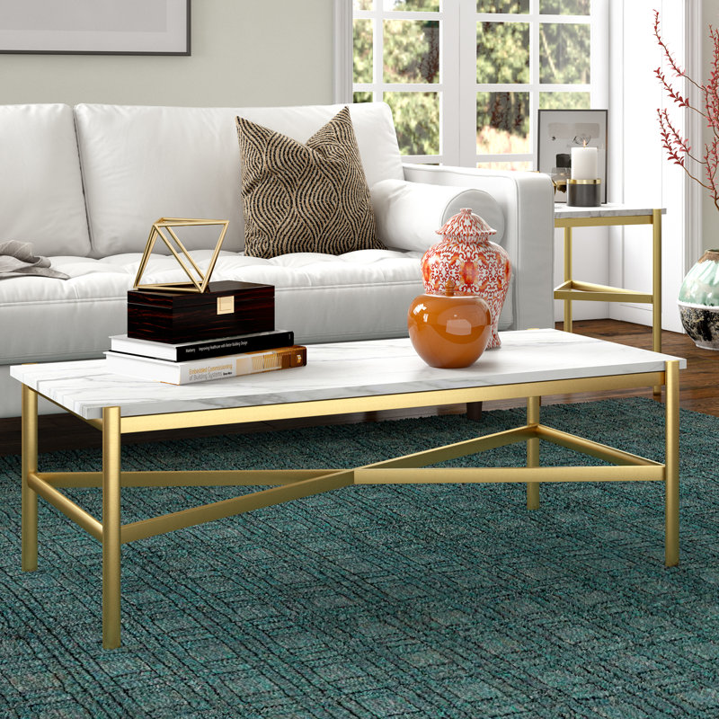 Coffee Table, Brass
