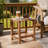 Outdoor Side Table Adirondack Tables Weather Resistant Patio Table Plastic Outdoor End Tables（Set Of Two）-117549412