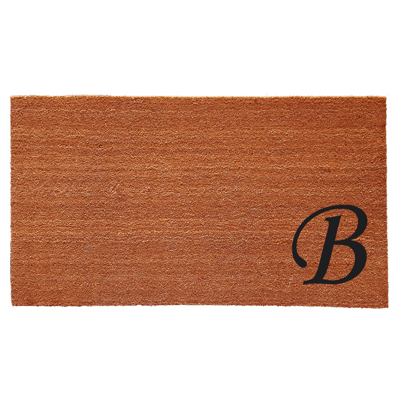 Tapis d'entrée antidérapant Zebrowski, Rectangle 2 pi x 3 pi, B