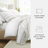 Quilt Set - Lightweight - All Season Quilted Coverlet - Relic Stripe Taupe-105628349