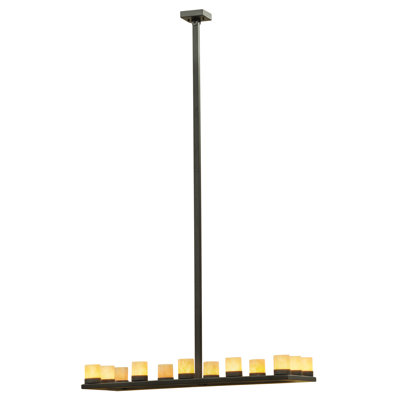 Lustre rectangulaire à 12 lumières Midgley