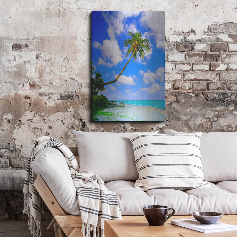 «Sanibel Island» par Jack Reed, art mural en métal, H 36 po x l 24 po